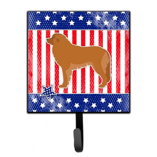 Jensendistributionservices USA Patriotic Leonberger Leash or Key Holder - MI1711090