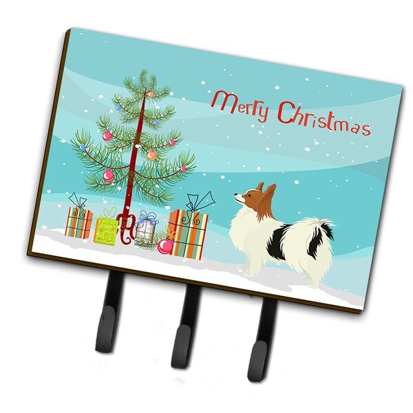 Carolines Treasures Papillon Christmas Tree Leash or Key Holder - CK3553TH68
