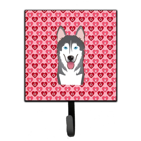 Carolines Treasures Alaskan Malamute Hearts Leash or Key Holder - BB5288SH4