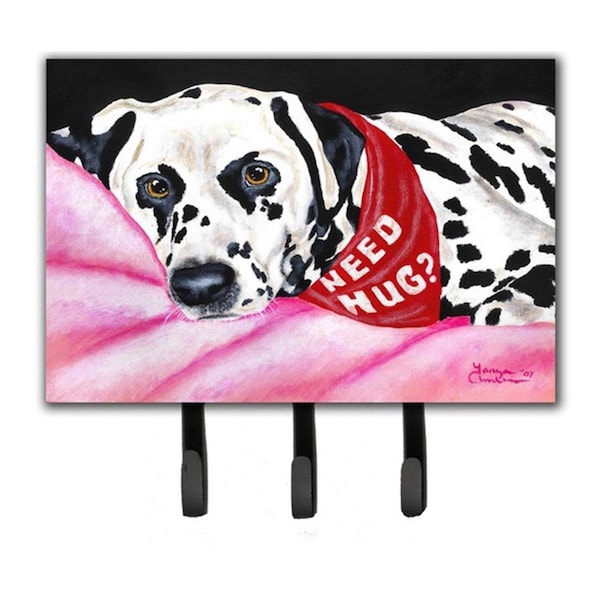 Jensendistributionservices Need a Hug Dalmatian Leash or Key Holder - MI1660407