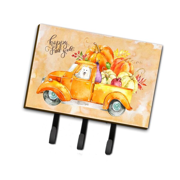 Carolines Treasures Fall Harvest Japanese Spitz Leash or Key Holder - CK2622TH68