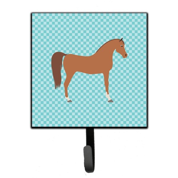 Jensendistributionservices Arabian Horse Blue Check Leash or Key Holder - MI1656589