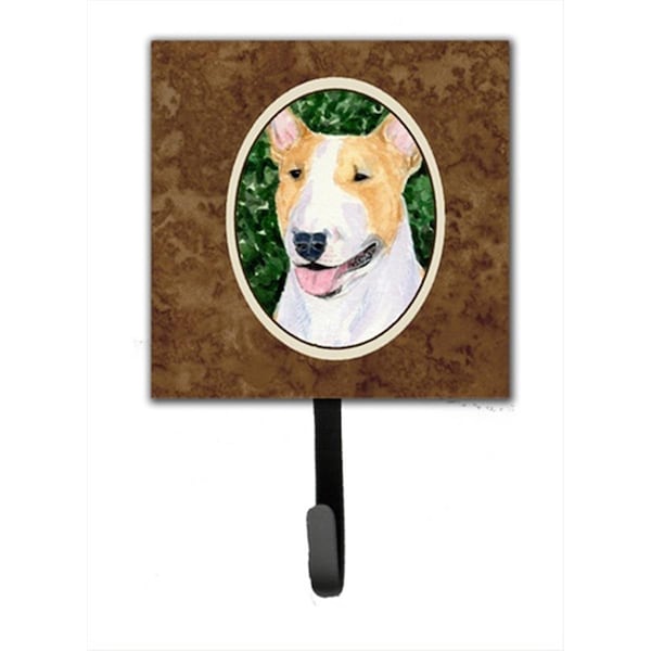 Jensendistributionservices 4.25 x 6 in. Bull Terrier Leash Or Key Hook - MI1709227
