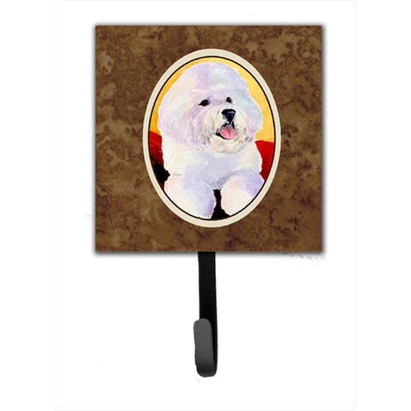Jensendistributionservices 4.25 x 6 in. Bichon Frise Leash Or Key Hook - MI1713261