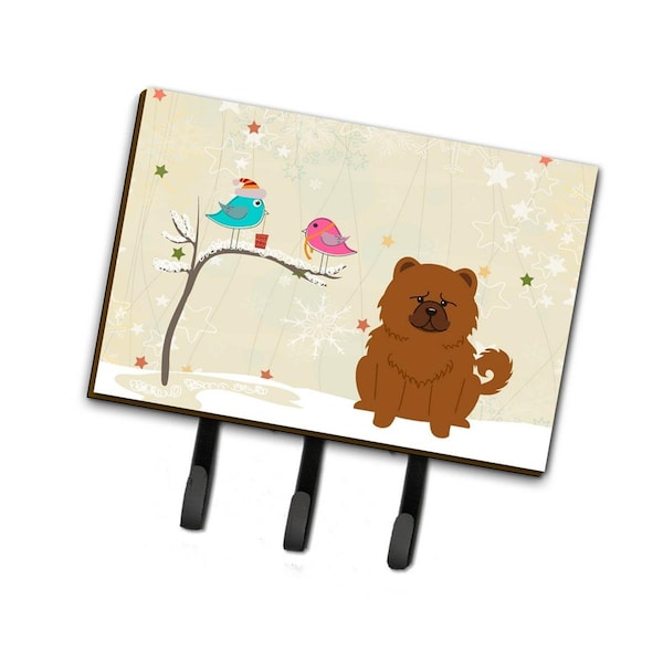 Jensendistributionservices Christmas Presents Between Friends Chow Chow Red Leash or Key Holder - MI1714989