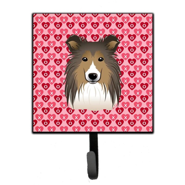 Jensendistributionservices Sheltie Hearts Leash or Key Holder - MI1713910
