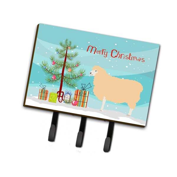 Jensendistributionservices English Leicester Longwool Sheep Christmas Leash or Key Holder - MI1712231