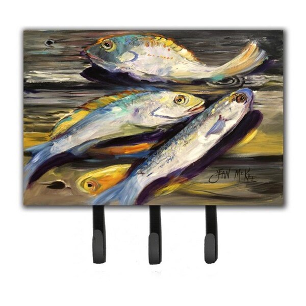 Jensendistributionservices Fish On The Dock Leash & Key Holder - MI1719423