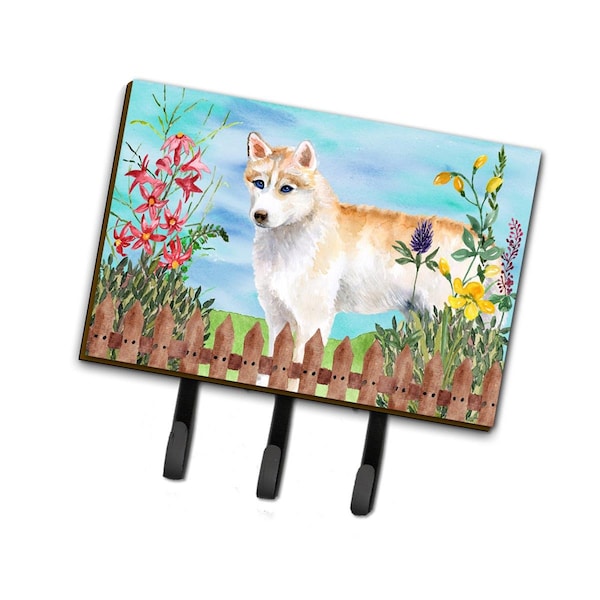Carolines Treasures Siberian Husky Spring Leash or Key Holder - CK1217TH68