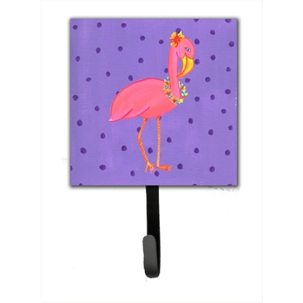 Jensendistributionservices Flamingo Leash Holder Or Key Hook - MI2551405