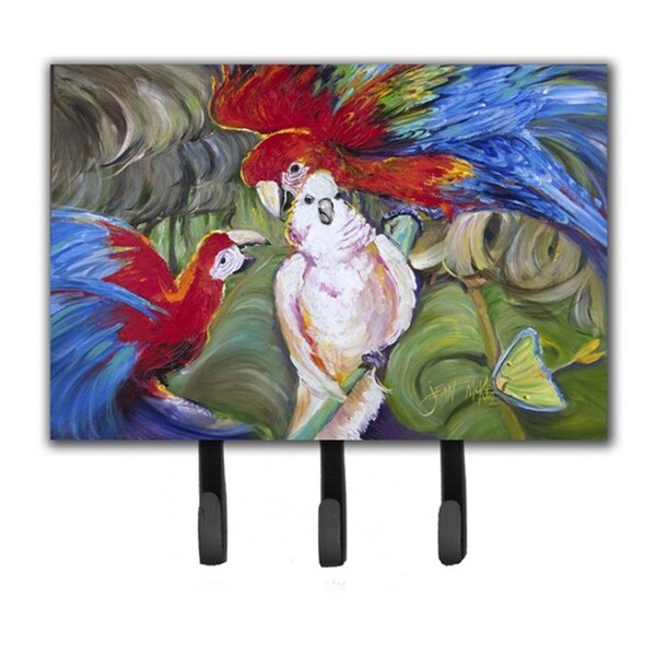 Jensendistributionservices Menage-A-Trois Parrots Leash & Key Holder - MI2088617