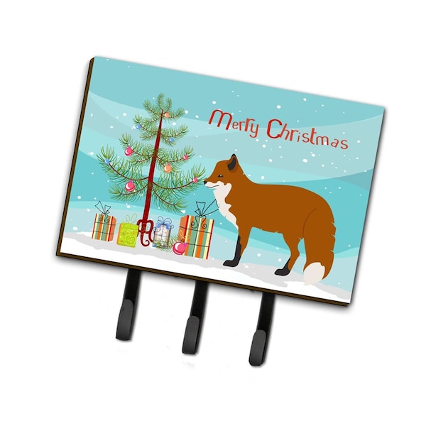 Carolines Treasures Red Fox Christmas Leash or Key Holder - BB9243TH68