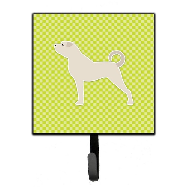 Carolines Treasures Anatolian Shepherd Checkerboard Green Leash or Key Holder - BB3877SH4
