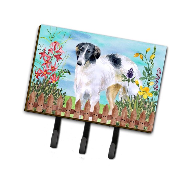 Carolines Treasures Borzoi Spring Leash or Key Holder - CK1234TH68