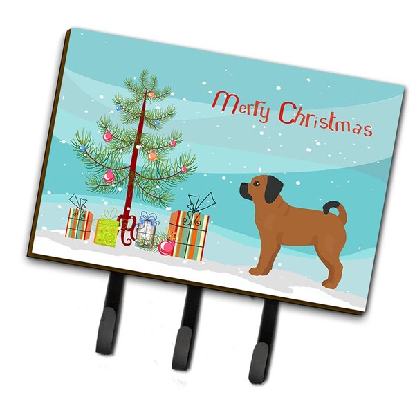 Carolines Treasures Puggle Christmas Tree Leash or Key Holder - CK3863TH68