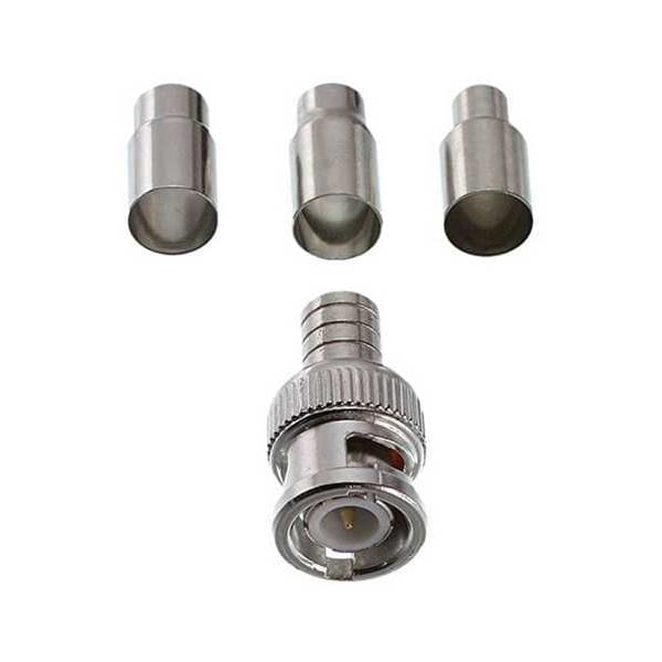 Gem por Triplett RG59 PVC y RG6 Universal BNC Mal, PK10 - 301-00TP