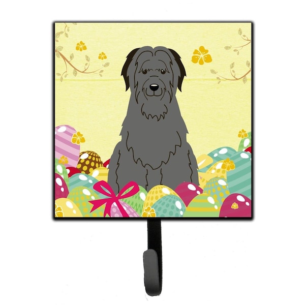 Jensendistributionservices Easter Eggs Briard Black Leash or Key Holder - MI1712643