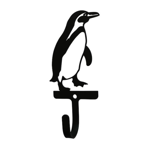 Village Wrought Iron Village Wrought Iron WH-231-S Penguin Wall Hook; Small - WH-231-S