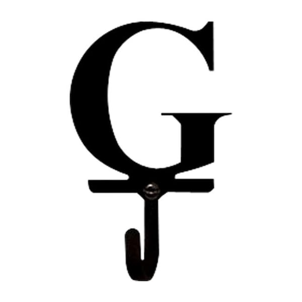 Village Wrought Iron Village Wrought Iron WH-G-S Letter G Wall Hook Small - WH-G-S