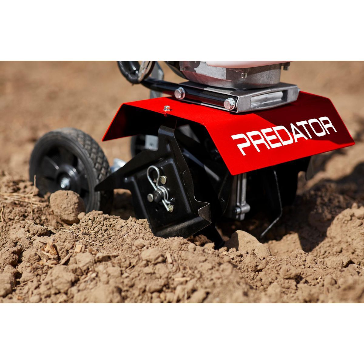Cultivador de gasolina de 9 pulgadas y 43 cc de 2 tiempos Predator - 58169