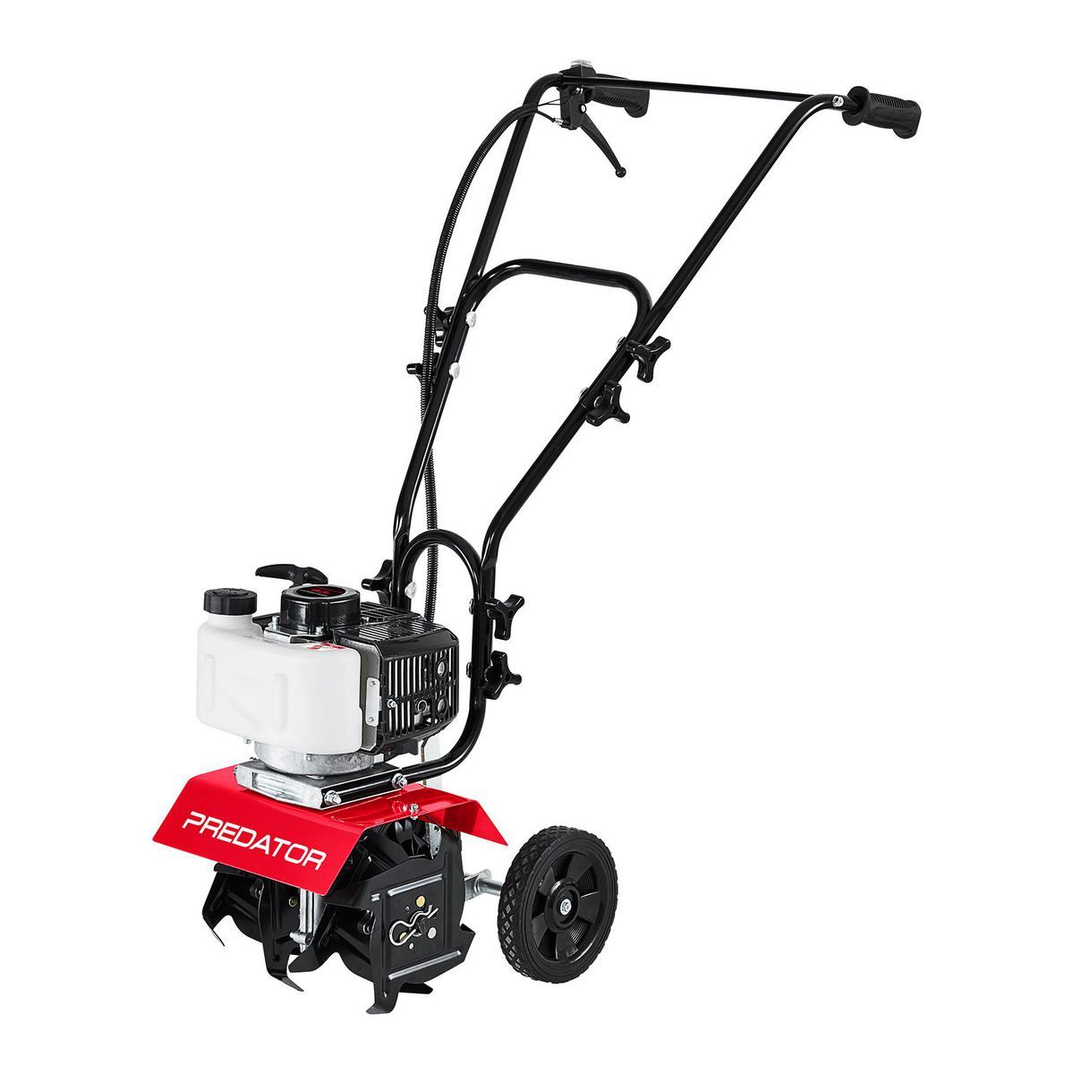 Cultivador de gasolina de 9 pulgadas y 43 cc de 2 tiempos Predator - 58169