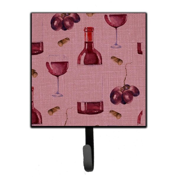 Jensendistributionservices Red Wine on Linen Leash or Key Holder - MI1711713