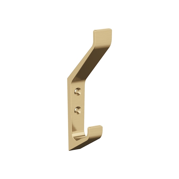 Amerock Emerge Contemporary Double Prong Champagne Bronze Wall Hook - H37003CZ