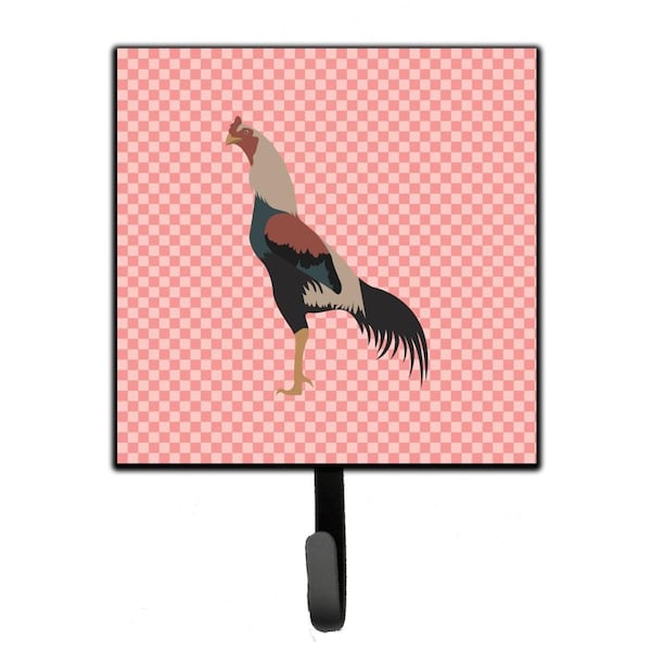 Carolines Treasures Kulang Chicken Pink Check Leash or Key Holder - BB7838SH4