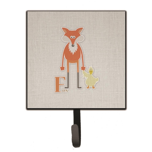 Carolines Treasures Alphabet F For Fox Leash or Key Holder - BB5731SH4