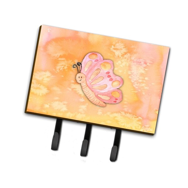Carolines Treasures Butterfly Watercolor Leash or Key Holder - BB7384TH68