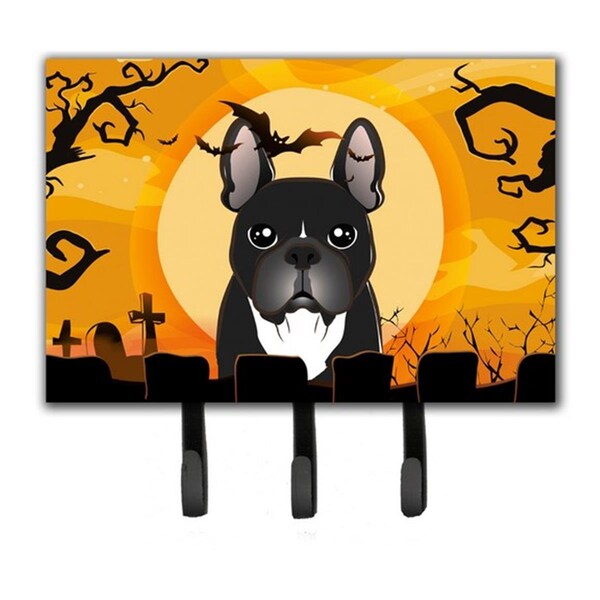 Jensendistributionservices Halloween French Bulldog Leash & Key Holder - MI1719839