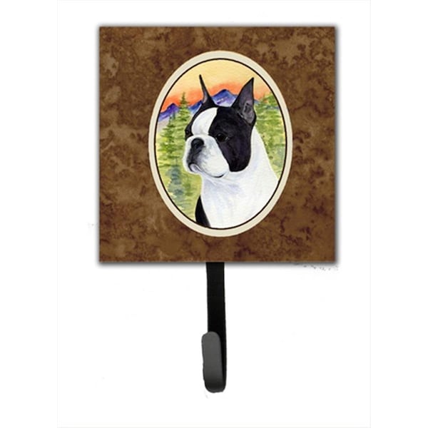 Jensendistributionservices Boston Terrier Leash Holder Or Key Hook - MI1712223