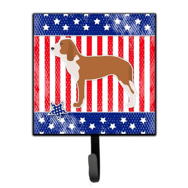 Jensendistributionservices USA Patriotic Spanish Hound Leash or Key Holder - MI1656567