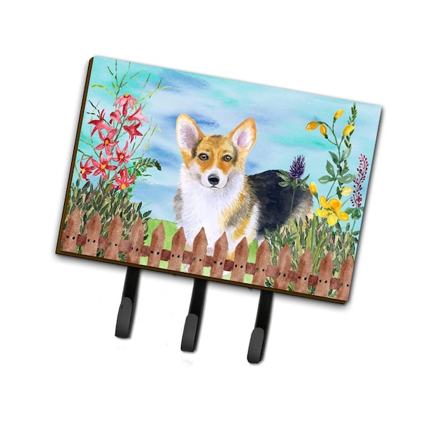 Jensendistributionservices Pembroke Corgi Spring Leash or Key Holder - MI1707374