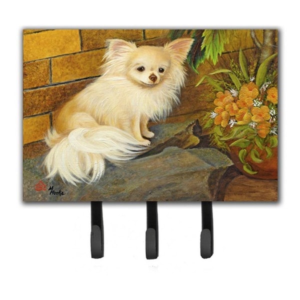 Micasa Chihuahua Just Basking Leash & Key Holder - MI714616