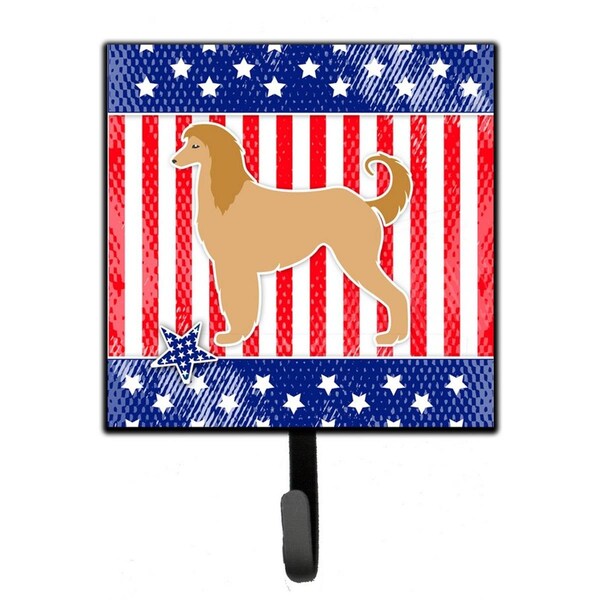 Carolines Treasures USA Patriotic Afghan Hound Leash or Key Holder - BB3306SH4