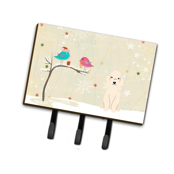 Jensendistributionservices Christmas Presents Between Friends Bedlington Terrier Sandy Leash or Key Holder - MI1707724