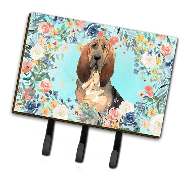 Carolines Treasures Bloodhound Leash or Key Holder - CK3434TH68