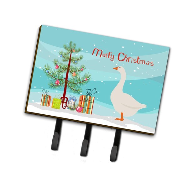 Carolines Treasures Embden Goose Christmas Leash or Key Holder - BB9259TH68
