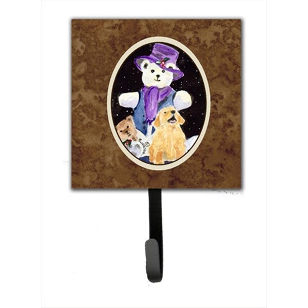 Jensendistributionservices 4.25 x 6 in. Golden Retriever Leash Or Key Hook - MI1712671