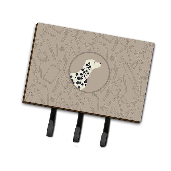 Jensendistributionservices Dalmatian in the Kitchen Leash or Key Holder - MI1714696