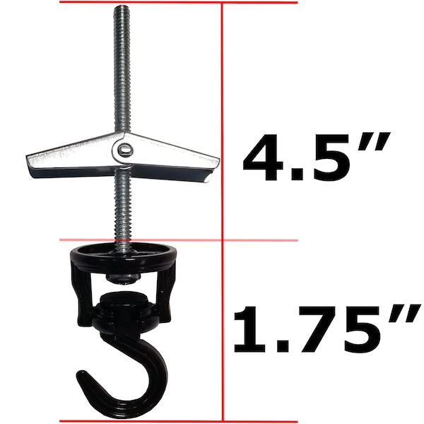 Blue Donuts Swivel Hook Hangers Multi-functional for Hanging 2 Set Per Pack Bronze - BD3920311