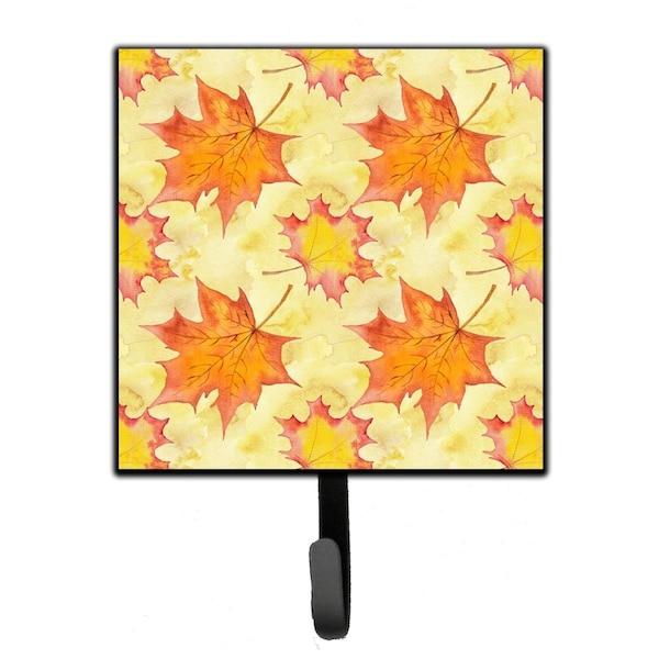 Carolines Treasures Fall Leaves Scattered Leash or Key Holder, 4.25 x 1 x 7 in. - BB7496SH4