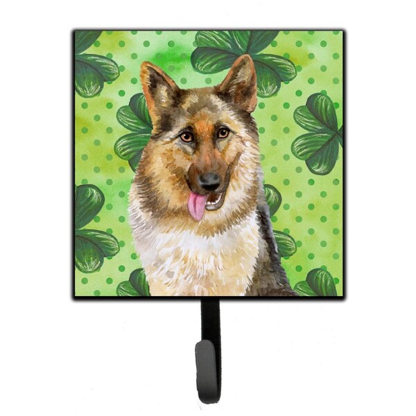 Carolines Treasures German Shepherd St.Patricks Leash or Key Holder - BB9828SH4