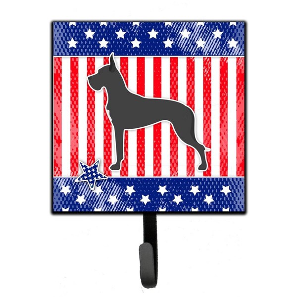 Carolines Treasures USA Patriotic Great Dane Leash or Key Holder - BB3375SH4