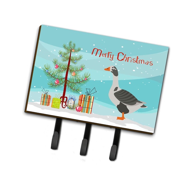 Carolines Treasures West of England Goose Christmas Leash or Key Holder - BB9262TH68