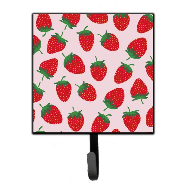 Carolines Treasures Strawberries on Pink Leash or Key Holder - BB5146SH4
