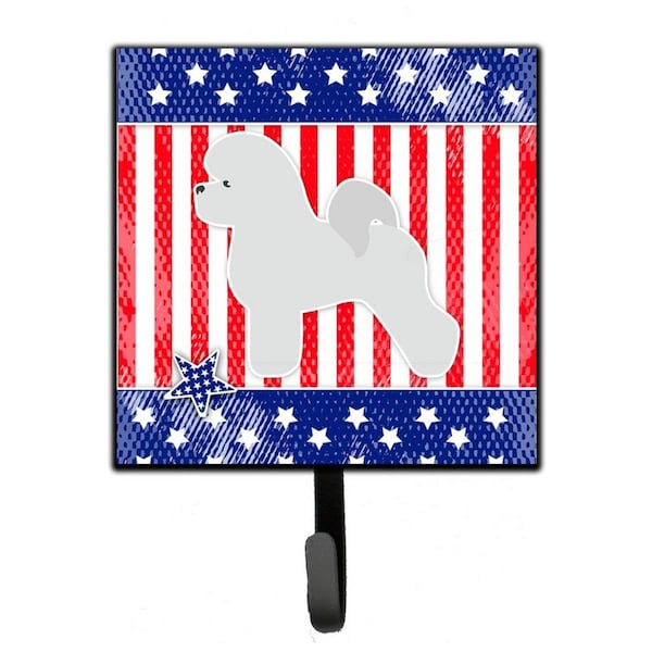 Carolines Treasures USA Patriotic Bichon Frise Leash or Key Holder - BB3345SH4