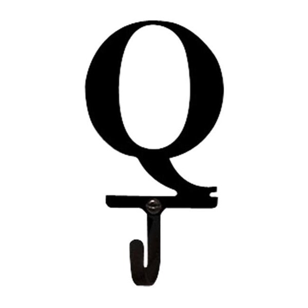 Village Wrought Iron Village Wrought Iron WH-Q-S Letter Q Wall Hook Small - WH-Q-S