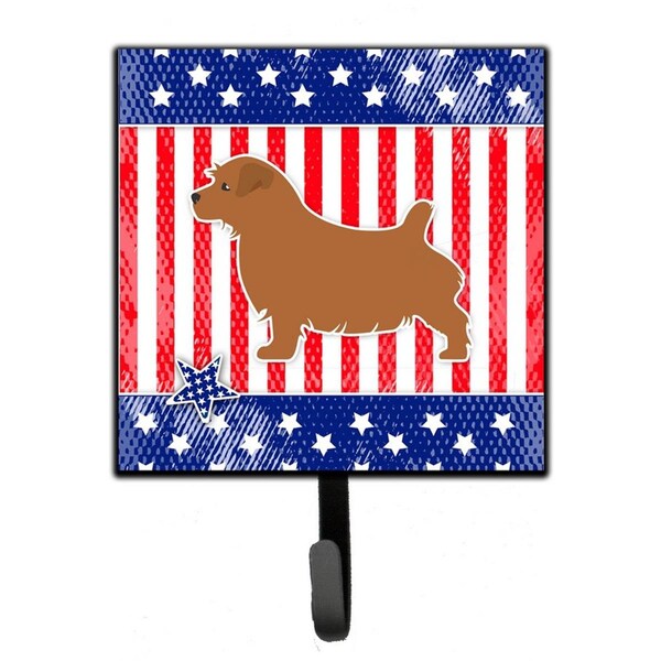 Carolines Treasures USA Patriotic Norfolk Terrier Leash or Key Holder - BB3309SH4